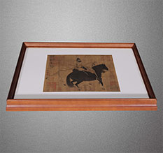 河东书画装裱配框服务案例