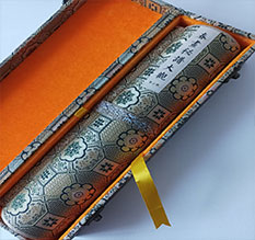 河东书画装裱案例